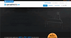 Desktop Screenshot of e-parapheurs.com